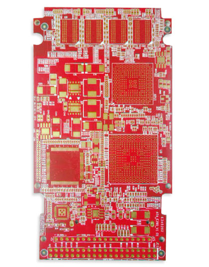 双面红油pcb镀金线路板