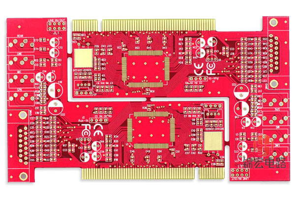 线路板电镀金手指工艺 金手指pcb板,多层pcb金手指电路板