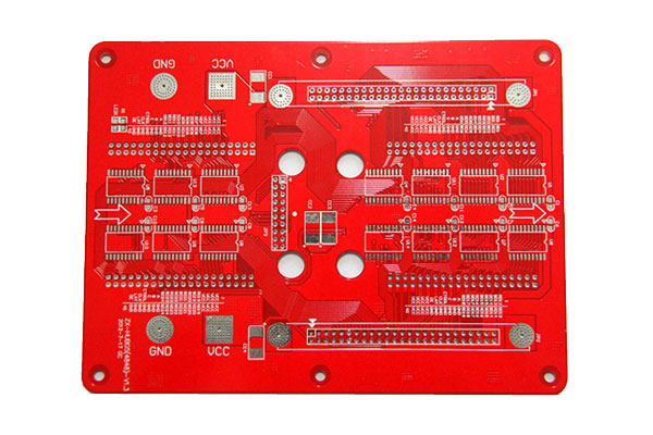 双面无铅喷锡红油板